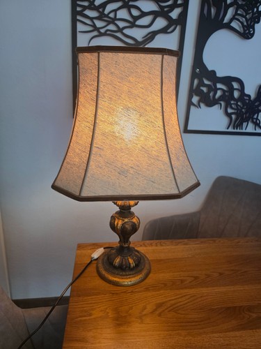 Tischlampe vintage holz - vintage,
