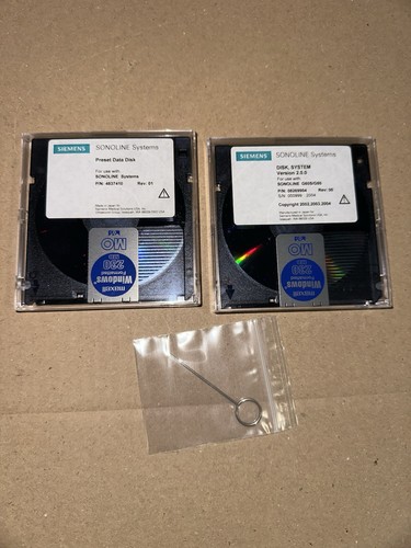 Siemens sonoline system disk - system,