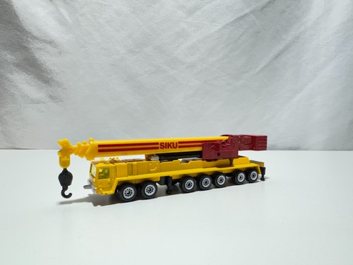 Siku lkw kran gelb - 1:87, gelb-rot