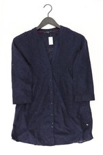 ✨ Bonita Bluse für Damen Gr. 38, M 3/4 Ärmel blau aus Polyester ✨