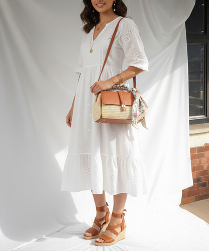 Anna field sommerhandtasche - field,