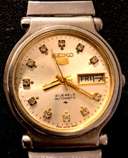 ⌚SEIKO 5 Automatic Vintage**DIAMONT**RARITÄT***LÄUFT**JAPAN**80er Jahre**TOP*⌚