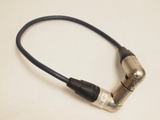 Neutrik XLR 3-polig Kabel Winkelstecker Anschluss
