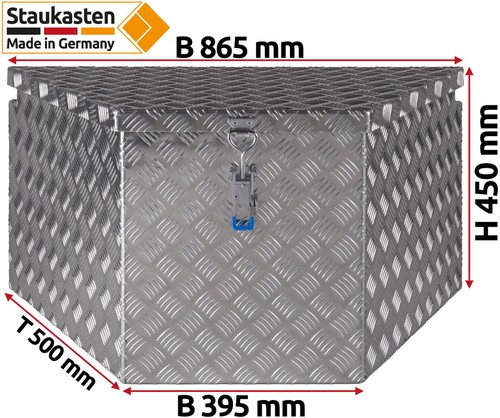 Trapez deichselbox alu - trapez, deichselbox,