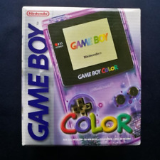 NINTENDO GAMEBOY COLOR GB TRANSPARENT + seltene OVP (original) TOP NEUWERTIG!!
