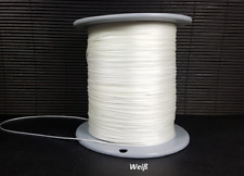 Plissees Spannschnur Schnur für Plissee Rollo Jalousien 0,8 mm weiß 30 m 