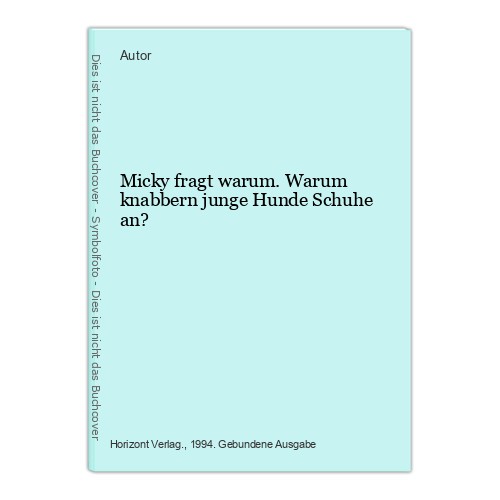 Micky fragt warum - micky,