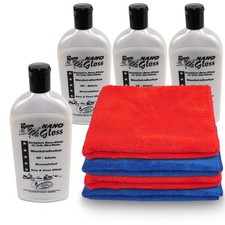 Polierset Lackversiegelung MacBRITE NanoGloss 4x500ml inkl. Mikrofasertücher