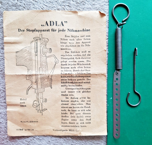 Adla stopfapparat für - adla,