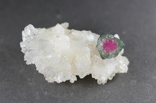 Wassermelonen Turmalin auf