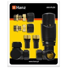 Winkel-Eck Bad Heizkörper Thermostatventil Anschlus Satz Seite Anschluss Heizung