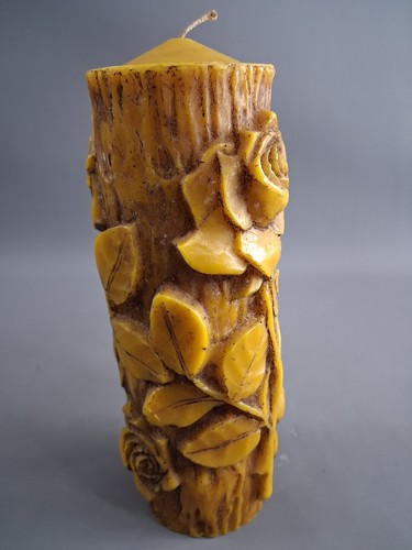 Ddr relief kerze 60er - relief,