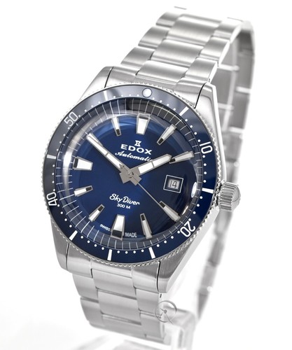 Edox skydiver date - skydiver, automatic