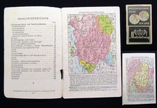 Westentaschen Atlas der Erde 1941 F. A. Brockhaus Leipzig Ortskunde