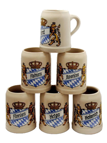 Bierkrug mit namen - bierkrug,