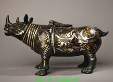 Alte Bronze Ware Gilt Silber