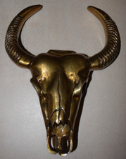 Kuh Kopf Wandbefestigung Deko