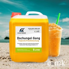 Slush eis sirup dschungel - slush,