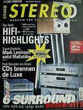 STEREO 2/01, HPG FUGA 2, KEF MAIDSTONE, MARANTZ CD 6000 KI,PM 6010 KI, NAD C 370