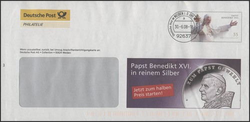 Plusbrief f332 papst bendikt - plusbrief,