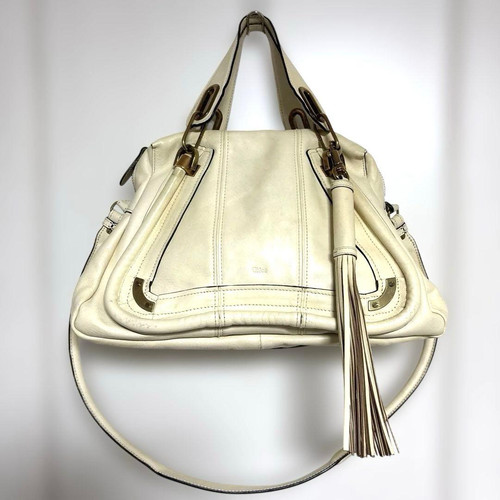 Chloe paraty handtasche - handtasche, creme