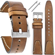 Armband Camel Leder 22mm