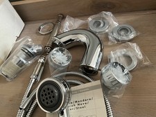 Hansgrohe AXOR Arco  Wannen-Armatur in Chrom , 4-Loch , Wannenrand 11441, 90er