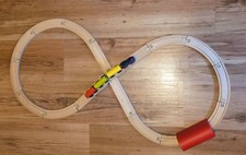 IKEA Lillabo Starterpaket Holzeisenbahn 17 Teile