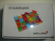 24 Wellgro Geduldspiele mit