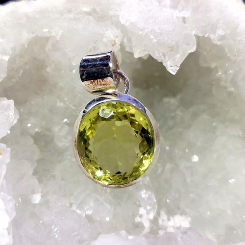 Anhänger mit lemon citrin - lemon,