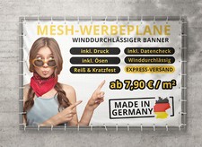 Mesh Werbebanner Werbeplane