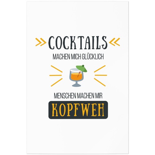 Cocktails machen mich
