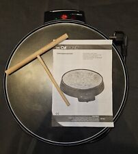 Clatronic Crêpemaker CM3372 inkl. Holzteigstreicher/Teigverteiler & Anleitung