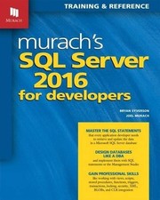 Murach s SQL Server 2016 for