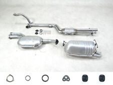 Kat Mitteltopf Endtopf Neu für Mercedes Benz R129 500 SL Auspuff Set