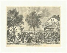 Bivonak preußischer Truppen