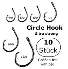 10 St CIRCLE HOOK Gr. 4/0-12/0