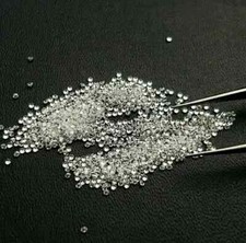 Natürlich Weiß Zirkonia Rund