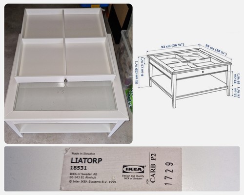 Ikea liatorp coach - ikea, tisch