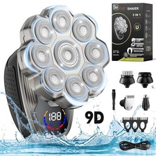 9D Glatzen Rasierer Herren