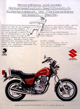Suzuki GN 400 L, originale Werbung aus1981