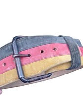 Bodybuilding l Einzelstück  Germany Echt-Leder  Kraftsport Gürtel 