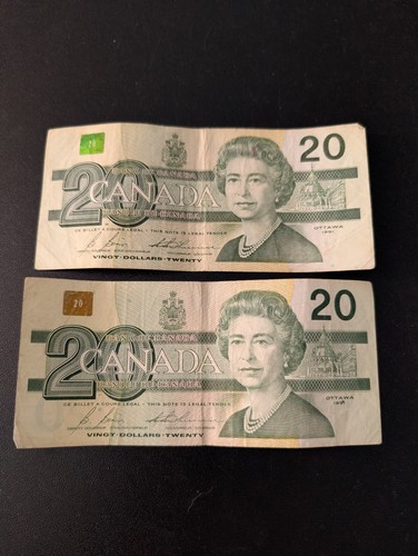 Kanada dollar banknote - dollar,