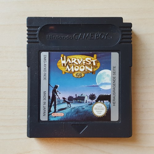 Harvest moon nintendo gameboy - moon,