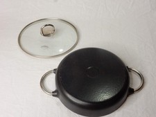 Bauernpfanne mit Glasdeckel