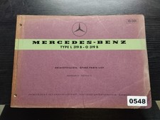 548 Mercedes Benz Ersatzteilliste L 319 B - O 319 B  10001