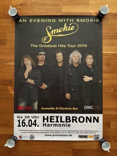Smokie tour plakat the - a1,,