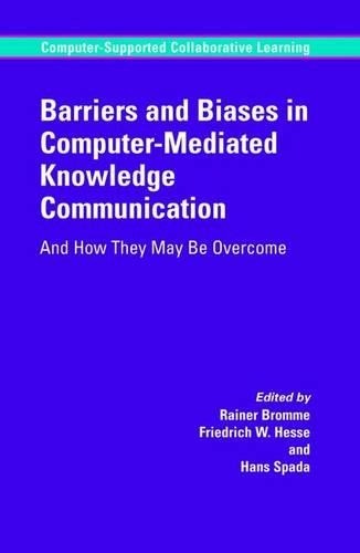 Barriers and biases - barriers, in