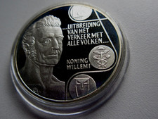 Niederlande 25 Ecu 1992 "  König Wlhelm I " Silber / PP / Proof