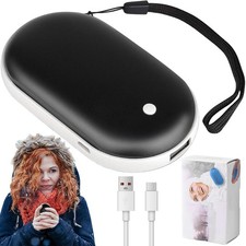 Handwärmer USB 10000mAh Tragbar Elektrisch Power Bank Taschenwärmer Heizgerät